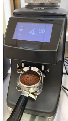 Aluminium Alloy ABS Espresso Bean Grinder Hand Coffee Bean Mill 1.7kg Volume Tangki