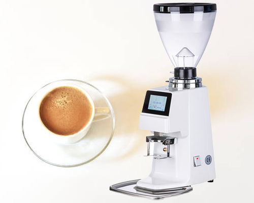 Layar Sentuh Penggiling Penggilingan Kopi Listrik Penggiling Susu Otomatis