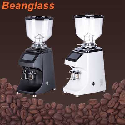 Penggiling Biji Kopi Burr Komersial Italia Profesional Dengan Layar Sentuh LED