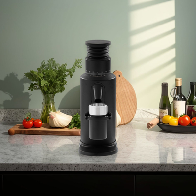 120g Aluminium / Zinc Alloy Coffee Bean Grinder Putih / Hitam
