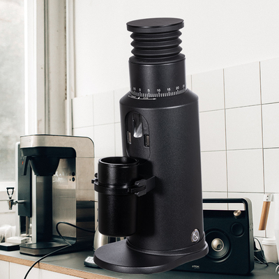 White/Black Electric Coffee Bean Grinder 120g 13*21*32 CM Dengan Logo yang Disesuaikan
