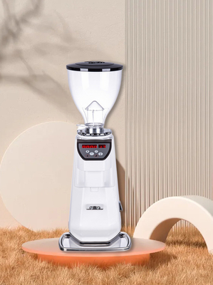 Penggiling Kopi Tanpa Doser Roda Datar Burr Untuk Espresso