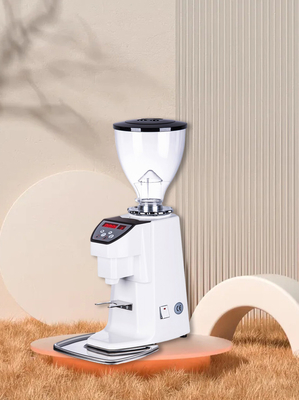 ABS Hopper Doserless Coffee Grinder Penggiling Kopi Burr Otomatis Komersial