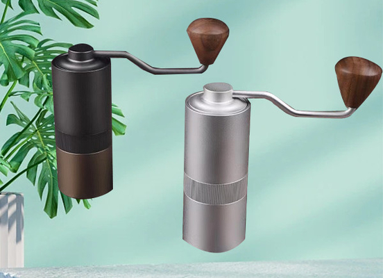 Kopi Manual Penggiling Kacang Conical Burr Mill Stainless Steel