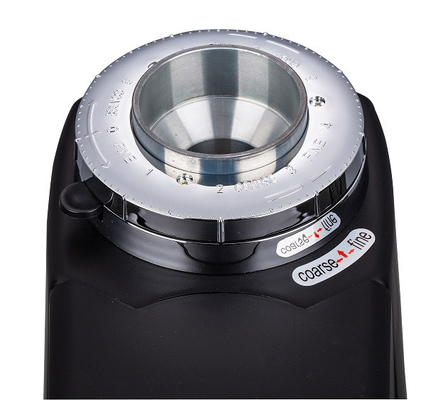 Layar Sentuh LCD Flat Burr Espresso Coffee Grinder Machine untuk Restoran Hotel