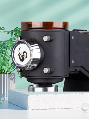 Espresso Grinder Mesin Pabrik Biji Kopi Listrik Dengan Badan Aluminium