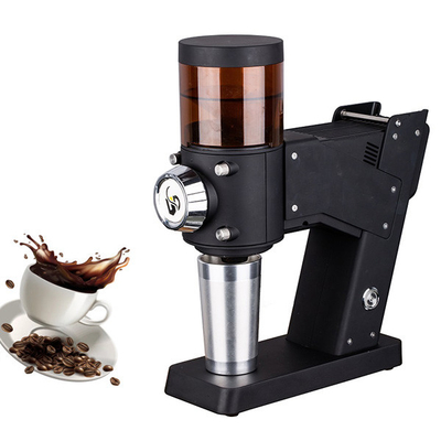 Logo Kustom Penggiling Espresso Penggiling Kopi Burr Tenang Untuk Pembuat Kopi