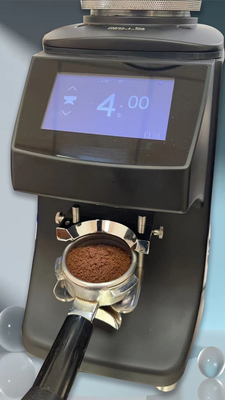 Mesin Penggiling Kopi Listrik Mesin Penggiling Kopi Gerinda Datar Hitam