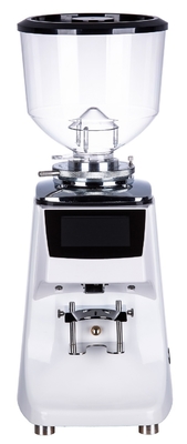 Flat Burr Espresso Coffee Grinder Mesin Penggiling Kopi Listrik Komersial