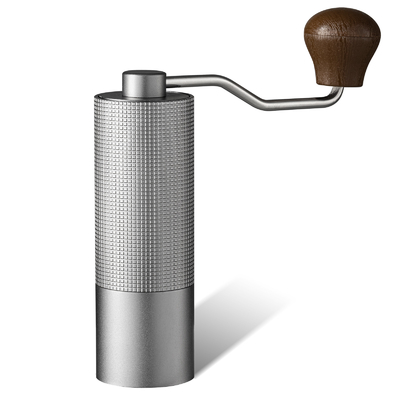 Portable Travel Mini Rumah Tangga Logam Klasik Tangan Kayu Penggiling Kopi Aksesoris Set