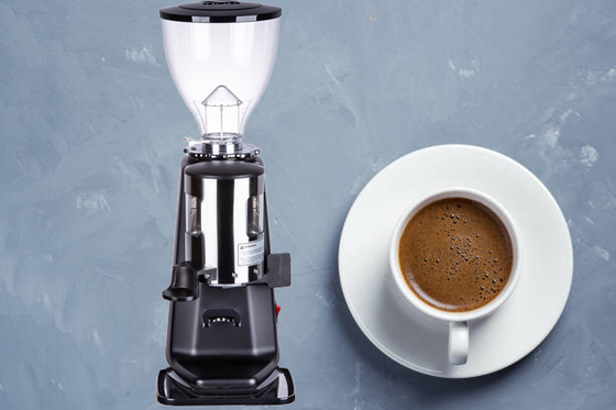 Mesin Penggiling Kopi Otomatis Profesional Conical Burr Coffee Beans