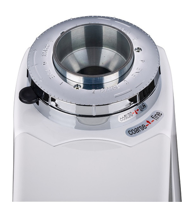 Komersial Flat Tooth Espresso Bean Grinder 1.2kg Volume Tangki