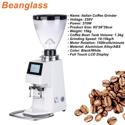 Mesin Espresso Komersial Dengan Penggiling Biji Kopi Aluminium Alloy ABS