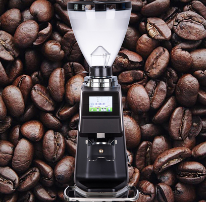 Italian Espresso Automatic Milk Frother Penggiling Biji Kopi Komersial 220V