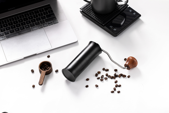Penggiling Kopi Tangan Manual Expresso Komersial Dengan Burr Keramik