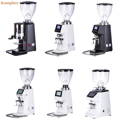 Penggiling Kopi Flat Burr Espresso Komersial Untuk Cafe Bar