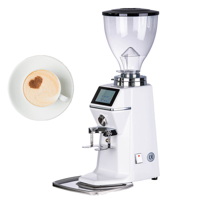 Layar Sentuh Otomatis Mesin Penggiling Biji Kopi Listrik Coffee Burr Grinder