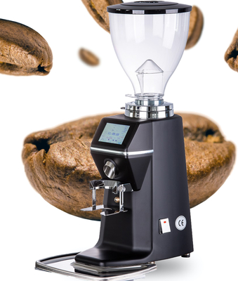 Layar Sentuh Disc Mesin Penggiling Kopi Espresso Bean 220V 10 - 15kg/jam