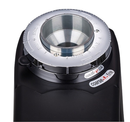 64mm Flat Burr Coffee Grinder Layar Sentuh Mesin Penggiling Biji Kopi Espresso
