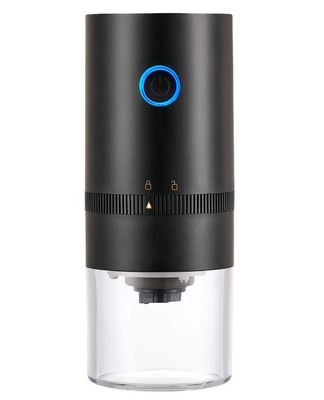 Small Automatic Conical Burr Portable Electric Coffee Bean Grinder Dengan Pengaturan Multi Grind