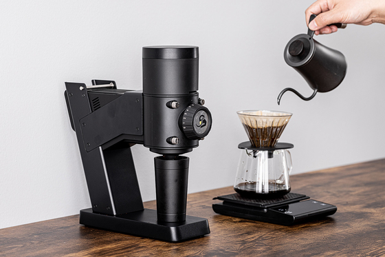 58mm Flat Burr Penggiling Biji Kopi Listrik 50W BG58 Tuangkan Pabrik Kopi