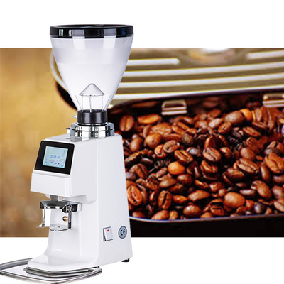 Paduan Aluminium Komersial Layar Sentuh Penggiling Kopi 110V - 220V