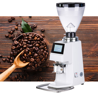 Penggiling Kopi Layar Sentuh Komersial Kecepatan 20 - 25kg/Jam