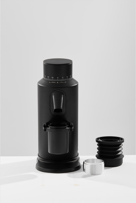 Penggiling Kopi Rumah Tangga yang Dapat Disesuaikan 64mm Flat Burr 1400 Rolls/Minute