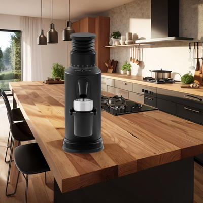 110V-220V Italia Kafein Bean Grinder Aluminium Alloy / Zinc Alloy