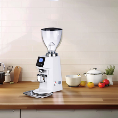 Aluminium Alloy / ABS Komersial Kopi Biji Grinder 12 Kg Kapasitas Berkinerja Tinggi