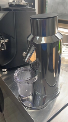 150W Zinc Alloy Dan Alloy Aluminium Burr Coffee Grinder Untuk Kamar Eksekutif Hotel