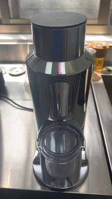 150W Zinc Alloy Dan Alloy Aluminium Burr Coffee Grinder Untuk Kamar Eksekutif Hotel