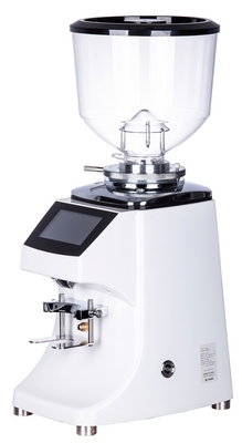 Layar sentuh Komersial Penggiling Kopi 550W Power Custom Voltage Aluminium Alloy/ABS 64mm Grinding Disc