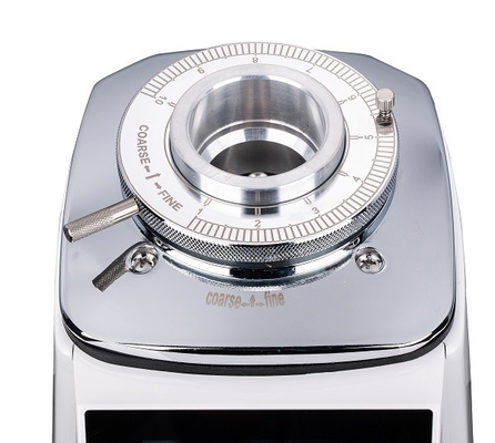 Layar sentuh Komersial Penggiling Kopi 550W Power Custom Voltage Aluminium Alloy/ABS 64mm Grinding Disc