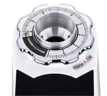 Electronic Digital Burr Coffee Grinder 110V Sampai 240V 64mm Rumah Tangga Roda Datar
