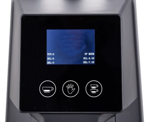 Silver Automatic Touchscreen Espresso Doserless Coffee Grinder 50HZ 60 HZ